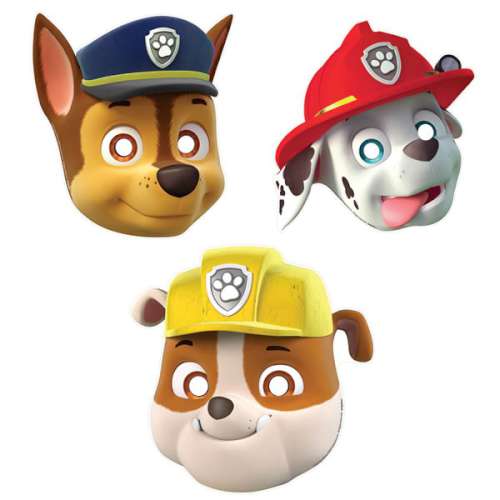 Paw Patrol Masks - Click Image to Close